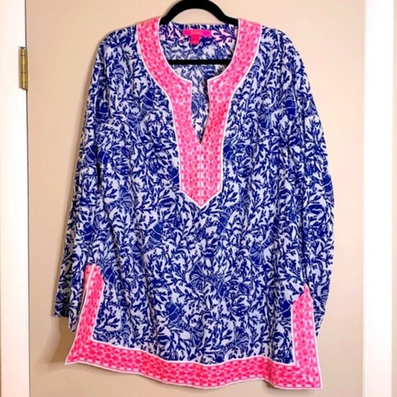 Lilly Pulitzer Ocean Cove Tunic - Picture 2 of 5